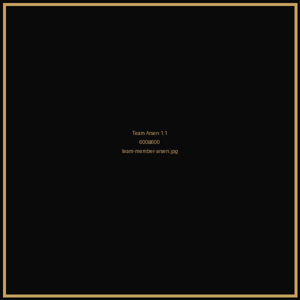 Arsen Kovalenko, Fondateur et Directeur Artistique